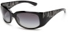 Ralph by Ralph Lauren Women's ORA5104 Resin Sunglasses,Black Crystal Frame/Grey Gradient Lens,one size