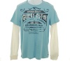 GUESS Kids Boys Tee with Front Screen, BLUE (20)