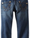 True Religion Boys 2-7 Rocco Collar Skinny Jean, Ricochet , 14