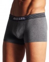 Diesel Men's Kory Boxer Trunk, Steel Gray, Medium