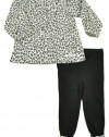 Calvin Klein Baby-Girls Infant Animal Print Tunic With Legging