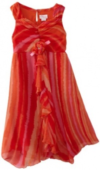 Bloome Girls 7-16 Sleeveless Tie-Dye Dress, Pink/Orange, 16 Bloome Girls 7-16 Sleeveless Tie-Dye Dress, Pink/Orange, 16