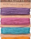 Darice Hemp Cord 20# 120 Feet/Pkg-Pastels