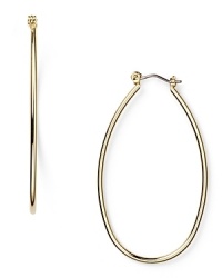Ralph by Ralph Lauren updates the all-essential hoop with an oblong silhouette for contemporary chic. Ralph by Ralph Lauren updates the all-essential hoop with an oblong silhouette for contemporary chic.