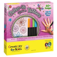 Color-in Glitter Tattoos Color-in Glitter Tattoos