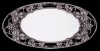 Arthur Court Grape Oval Serving Tray, 22-1/2 Inch