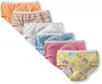 Fruit of the Loom Girls 2-6x Toddler 6 Pack Wardrobe Brief Fruit of the Loom Girls 2-6x Toddler 6 Pack Wardrobe Brief