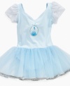 Let her dance. The fun mesh tutu on this leotard from Disney makes it a style she'll love to twirl in.