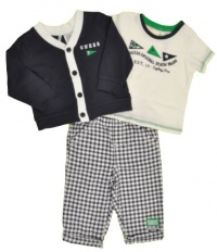 Guess Pennant 3-Piece Outfit (Sizes 0M - 9M) - navy, 3 - 6 months Guess Pennant 3-Piece Outfit (Sizes 0M - 9M) - navy, 3 - 6 months