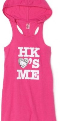 Hello Kitty Girls 7-16 Hoodie Cover-up, Pink, 10/12 Hello Kitty Girls 7-16 Hoodie Cover-up, Pink, 10/12