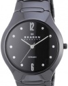 Skagen Women's SK817SBXBC Ceramic Black Dial Watch