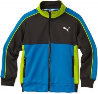 Puma - Kids Boys 8-20 Performance Jacket, Dark Shadow, Large Puma - Kids Boys 8-20 Performance Jacket, Dark Shadow, Large