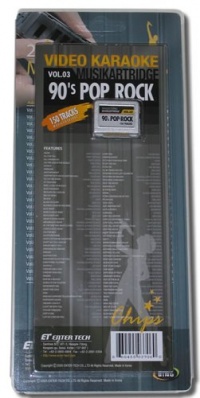 Leadsinger LS-3C03 90's Pop-Rock Cartridge for LS-3000 Series Karaoke System (150 Songs) Leadsinger LS-3C03 90's Pop-Rock Cartridge for LS-3000 Series Karaoke System (150 Songs)