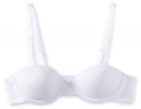 Maidenform Girls 7-16 Strapless Underwire Bra, White, 34A Maidenform Girls 7-16 Strapless Underwire Bra, White, 34A