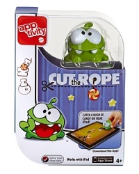 Kids can immerse themselves in the action with a fun game that comes with a touchscreen base and an accessory that enables use in conjunction with the associated Cut the Rope™ app. Place the Om Nom Apptivity figure on the icon in the app, and it unlocks a whole new way to play Cut the Rope™ called Candy Feast. The point of the game is still to collect candy for Om Nom while avoiding the spiders, but now new challenges and different ways to play exist at every level. Kids can immerse themselves in the action with a fun game that comes with a touchscreen base and an accessory that enables use in conjunction with the associated Cut the Rope™ app. Place the Om Nom Apptivity figure on the icon in the app, and it unlocks a whole new way to play Cut the Rope™ called Candy Feast. The point of the game is still to collect candy for Om Nom while avoiding the spiders, but now new challenges and different ways to play exist at every level.