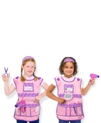 Make an appointment for some fun with this stylist set from Melissa and Doug that's sure to satisfy even the toughest client. Make an appointment for some fun with this stylist set from Melissa and Doug that's sure to satisfy even the toughest client.