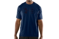Men's Tonal Big Flag Logo Charged Cotton® T-Shirt Tops by Under Armour Men's Tonal Big Flag Logo Charged Cotton® T-Shirt Tops by Under Armour