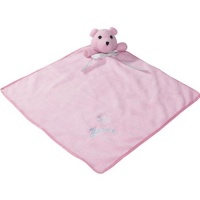 Zanies Polyester and Fleece Snuggle Bear Puppy Blanket, 15-Inch, Princess Pink