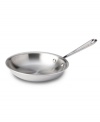 Superior performance starts with the aluminum core and stainless steel construction of this flawless fry pan, which heats up fast and evenly for professional meals that make memories. The magnetic exterior works on all induction and traditional cooktops and is mirror-polished with a magnetic finish. Lifetime warranty.