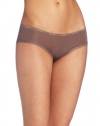 Calvin Klein Women's Bottom's Up Hipster, Smoke, Small