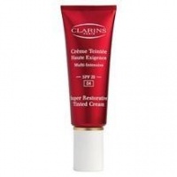 Clarins Super Restorative Tinted Cream 1.4oz./40ml 03 Litchi Clarins Super Restorative Tinted Cream 1.4oz./40ml 03 Litchi