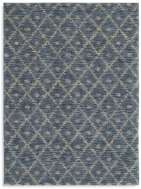 Karastan Woven Impressions Diamond Ikat - Indigo 2'6 X 4'