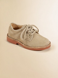 Classic oxfords, just like dad's, belong in every young man's closet for those moments when sneakers just won't do.Four-grommet lace-up style Leather lining Padded insole Rubber sole Imported Classic oxfords, just like dad's, belong in every young man's closet for those moments when sneakers just won't do.Four-grommet lace-up style Leather lining Padded insole Rubber sole Imported