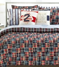 Lauren Ralph Lauren Bedding, University Layne Madras Full/Queen Quilt Madras Plaid Lauren Ralph Lauren Bedding, University Layne Madras Full/Queen Quilt Madras Plaid