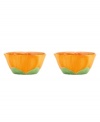 In an inspiring display of alluring watercolors, these figural bowls offer a bright, contemporary addition to your table. Mix and match across the Lenox Floral Fusion dinnerware collection for a stunning presentation.