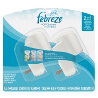 Febreze Noticeables Dual Scented Oil Warmer (Pack of 2) Febreze Noticeables Dual Scented Oil Warmer (Pack of 2)