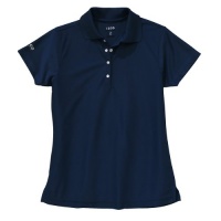 Izod Ladies Moisture Wicking UV Protection Performance Pique Golf Shirt, CHROME BLUE (NAVY), Large Izod Ladies Moisture Wicking UV Protection Performance Pique Golf Shirt, CHROME BLUE (NAVY), Large