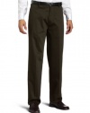 Dockers Men's Never Iron Essential Khaki D3 Classic Fit Flat Front Pant