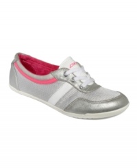 DKNY Active's Waverly sneakers are both feminine and sporty. Perfect for running errands on those casually cute days. DKNY Active's Waverly sneakers are both feminine and sporty. Perfect for running errands on those casually cute days.
