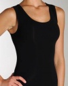 SPANX On Top and In Control Classic Tank Top, L, Black