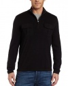 Kenneth Cole New York Mens Long Sleeve Mock Sweater