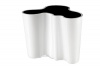 iittala Aalto 6.25 Tall Glass Duo Vase, Black and White