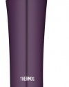 Thermos 16-Ounce Stainless Steel Travel Tumbler, Plum