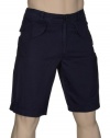 Michael Kors Mens Shorts 34 Cotton Cargo Short Blue Straight Fit Euro 50