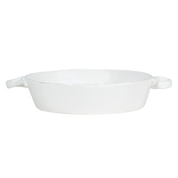 An effortless collection that transitions seamlessly from your kitchen to the table, these exceptional serving dishes solidify your presentation with down-to-earth elegance. Crafted in Tuscany from Italian stoneware, and featuring unique, rustic shapes with modern details, these pieces are built to last, both in terms of style and functionality. An effortless collection that transitions seamlessly from your kitchen to the table, these exceptional serving dishes solidify your presentation with down-to-earth elegance. Crafted in Tuscany from Italian stoneware, and featuring unique, rustic shapes with modern details, these pieces are built to last, both in terms of style and functionality.