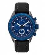 Keep your cool with this chilled-out Decker watch by Fossil.