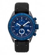 Keep your cool with this chilled-out Decker watch by Fossil.