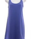 Eileen Fisher Periwinkle Organic Cotton Stretch Jersey Tank Dress X-Small
