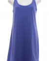 Eileen Fisher Periwinkle Organic Cotton Stretch Jersey Tank Dress X-Small