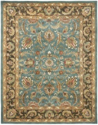 Safavieh Heritage Collection HG812B Handmade Blue and Brown Hand-Spun Wool Area Rug, 5-Feet by 8-Feet Safavieh Heritage Collection HG812B Handmade Blue and Brown Hand-Spun Wool Area Rug, 5-Feet by 8-Feet