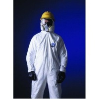 DuPont TY122S Disposable Elastic Wrist, Bootie & Hood White Tyvek Coverall Suit 1414, Size XLarge, Sold by the Each DuPont TY122S Disposable Elastic Wrist, Bootie & Hood White Tyvek Coverall Suit 1414, Size XLarge, Sold by the Each