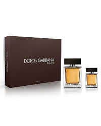 This two-piece gift set includes a 100 mL Eau de Toilette and 30 mL Eau de Toilette.The One for Men is dedicated to the Dolce&Gabbana man: charismatic and seductive, elegant and sophisticated. A fragrance that is both classic and modern, vibrant and engaging. For the man who never goes unnoticed. The One for Men is a concentrate of elegance and sensuality. A spicy, oriental fragrance developed on the harmony of tobacco with refined base notes.- The bright accord of the top notes-grapefruit, coriander and basil-introduces the vibrant elegance of The One.- The core notes-cardamom, ginger and orange blossom spicy and warm-add a strong, sensual component.- The final accord-cedar wood, amber notes and tobacco-defines the authentic masculinity of the fragrance.