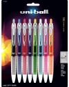 uni-ball 207 Retractable Medium Point Gel Pens, 8 Colored Ink Pens (1739929)