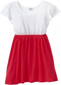 Splendid Littles Girls 2-6X Colorblock Dress, Punch, 2T