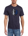 NBA Dallas Mavericks Tri-Blend T-Shirt Navy, Large