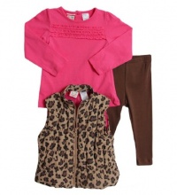 Baby Togs Baby-girls Infant Leopard Print Vest And Legging Set Baby Togs Baby-girls Infant Leopard Print Vest And Legging Set